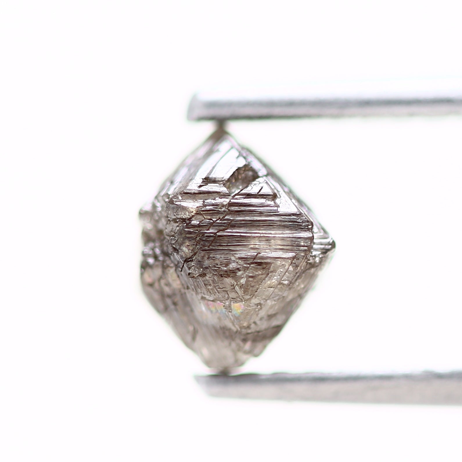 Octahedron Rough Natural Uncut Diamond Fancy 1.16 Carat Raw Diamond for Engagement Ring SDM7501